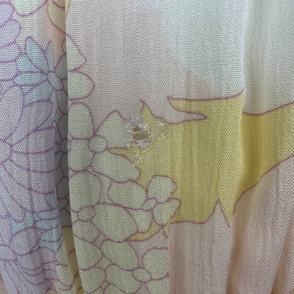 Ba&sh Noma On/Off Shoulder Maxi Dress Nude Sz 4 NWOT - Picture 16 of 16